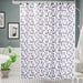 Eliplast Modern Printed Shower Curtain + Protector + Hooks 7