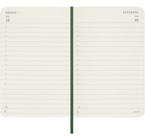 Moleskine 2024 Daily Planner, Soft Cover, Myrtle Green 3