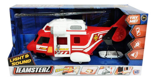 Teamsterz Rescue Helicopter 35 Cm 1