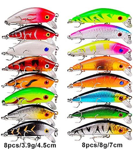 Kit D/accesorios D/pesca Baikalbass 56pcs Agua Dulce-salada 4