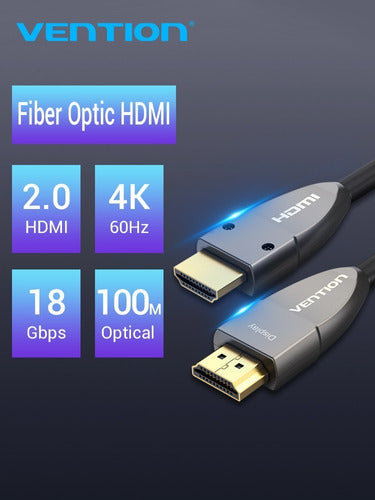 Vention HDMI 2.0 Fiber Optic Cable 4K HDR 144Hz 3 Meters 4