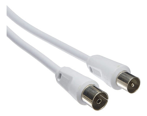 Cable Rg6 Coaxial Pin Grueso Macho-hembra X 25 Mts 1