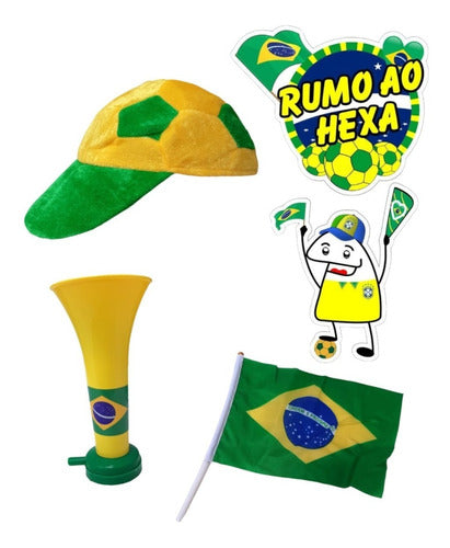 Kit Torcedor Copa Do Mundo 2022 Com 3 Peças 0