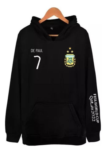 Sport Shop Indumentaria2 Buzos Afa Argentina Qatar 2022 #7 Rodri De Paul 0