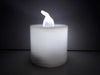 LED White Candles with Cold Light Glow Party Wedding Luminous Decoration Set 0