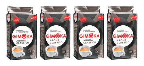 Gimoka Pack X 4 Café Molido Aroma Classico X 250gr 0