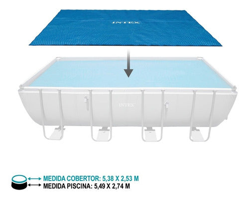 Intex Solar Cover for Rectangular Pool 549x274 cm 1