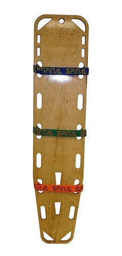 Long Spinal Immobilization Board with 3 Belts 0