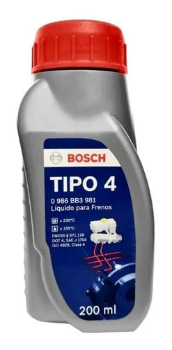 Bosch Brake Fluid DOT Type 4 X 200 ML 0