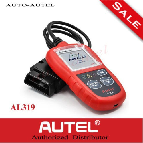 Scanner Autel Herramienta Auto Autolink Al319 Código Lector 1