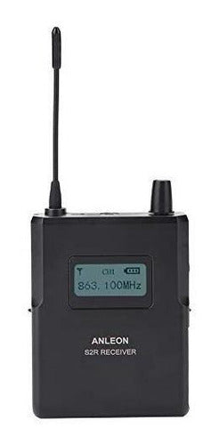 ANLEON S2R Wireless Bodypack Monitoring Receiver - Black 0