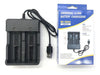 Cargador Doble Usb Inteligente Pila Bateria 18650 Recargable 6