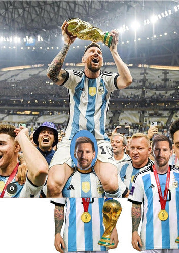 Gigantografia De Messi Topo Gigio 4