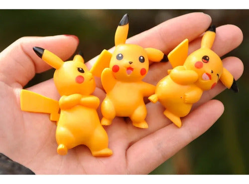 Pikachu Figuras / 1 Al Azar / Gashapon 7-8cm Pokemon 2