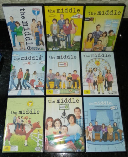 Dvd Box - The Middle 3ª 4ª 5ª 6ª 7ª 8ª 9ª Temporadas 0