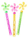 Super Burbuja 6 Large Bubble Wands with Pinwheel Souvenir Surprise 0