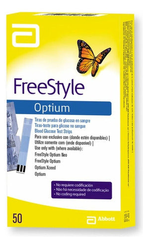 Freestyle Tiras Reactivas Freestyle Optium X 50 Unid 0