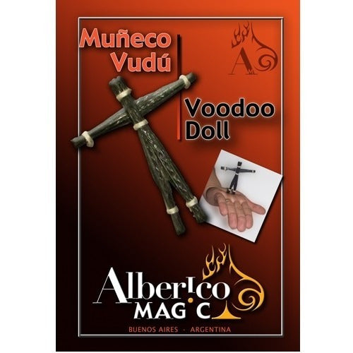 Muñeco Vudú Voodoo Doll Magia Truco Mental / Alberico Magic 0