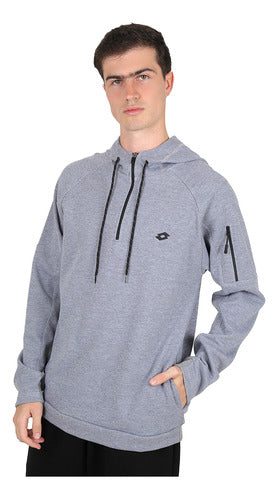 Lotto Workout Jd Men's Training Hoodie in Gray 0