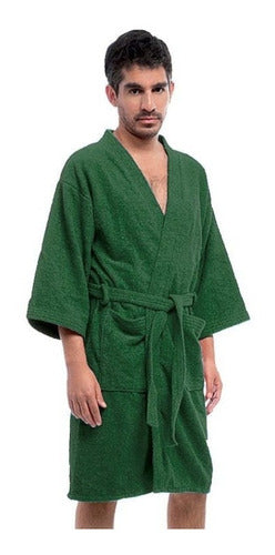 Seclar Bathrobe Pack X2 for Women/Men 2