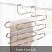 5-in-1 Pant Hanger Organizer for Jeans & Clothes 2
