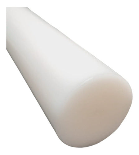 Barra Resina Acetal Delrin Pom Redonda 10 Mm X 1 Metro 0