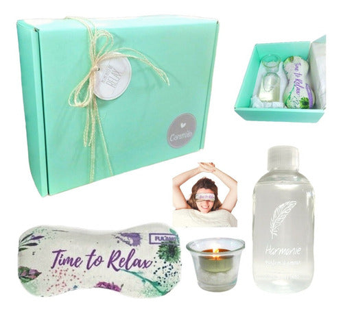 Relaxing Jasmine Aroma Spa Gift Box Set N62 - Pamper Yourself or Gift a Special Moment of Relaxation - Gift Box Kit Aroma Caja Regalo Spa Jazmín Set Zen N62 Relax