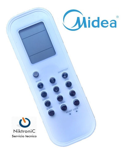 Control Remoto Aire Acondicionado Split Midea Frio Calor 2