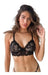 Yarbik Lace Bralette Set Without Cups and Bow + Lace Robe 1