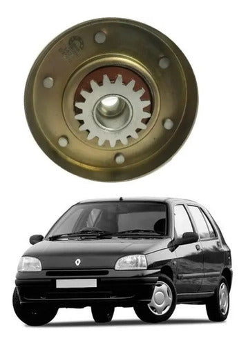 NTK Poly V Alternator Pulley for Renault Clio 1.6 H/1999 0