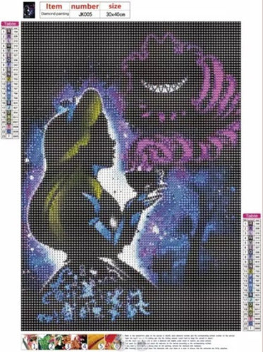 Generic 5D Diamond Painting Princess Beauty 30 x 40 cm 7