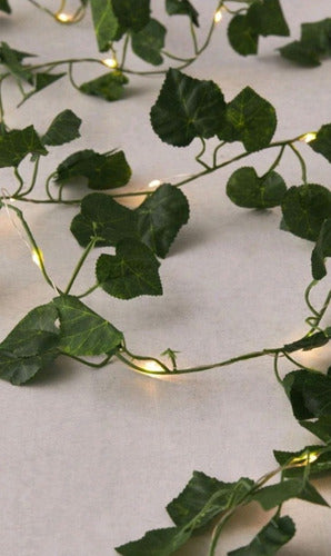 Leaf Garland with LED Lights 0