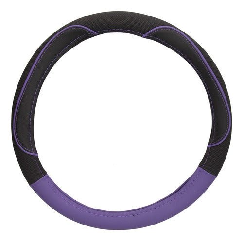 Vexo Universal Steering Wheel Cover Diameter 38 Cool Line Black/Purple 1