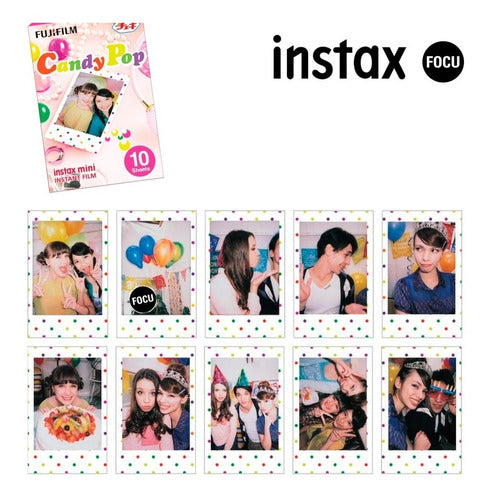 Film Instax Rollo Mini Candy Pop - Retirá Hoy En Shoppings 2