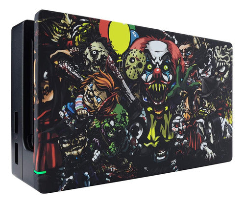 eXtremeRate Scary Front Cover For Nintendo Switch Dock 0