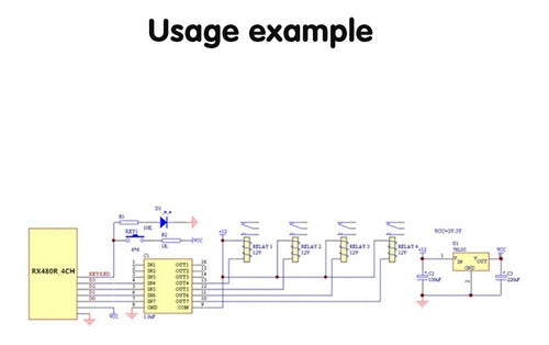 Modulo Control Remoto Inalambrico Portones Automatizaciones 1