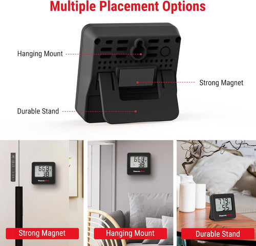 Thermopro Digital Thermohygrometer TP-157 Indoor Cultivation Measurement 5
