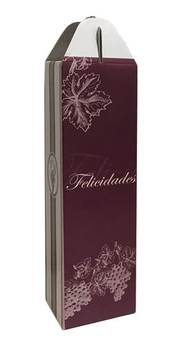 Champagne Wine Bottle Case Box, Printed - Pack of 10 2