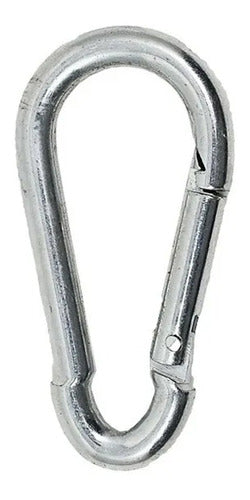 Nautishop Galvanized Carabiner No. 9 0