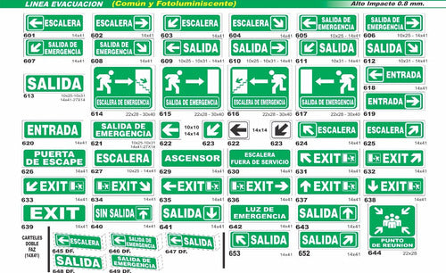 Cartel Seguridad Alto Impacto Pvc 40x45 Cm Oferta!!! 3