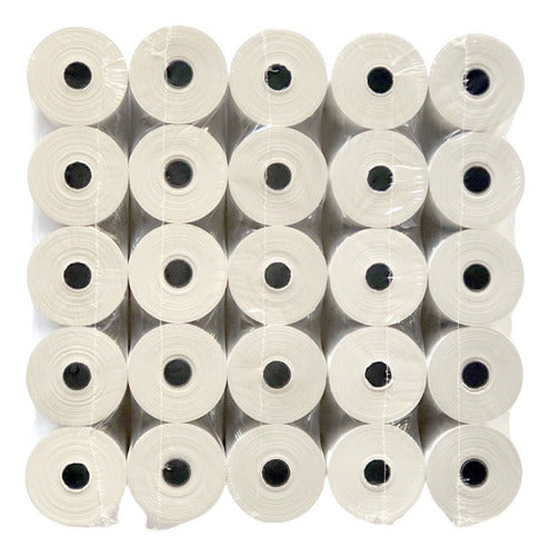 Seiton Thermal Paper Roll 80x60 for Fiscal Equipment - Pack of 50 Rolls 5