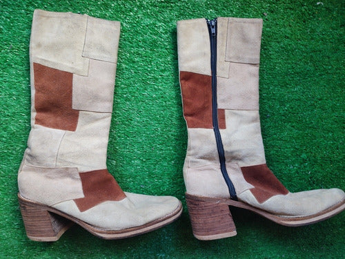 Botas Gamuza Vintage N37 1