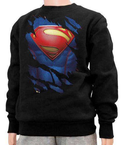 Maritershop Superheroes Ragged Body Hoodie Superman Batman Spiderman 4