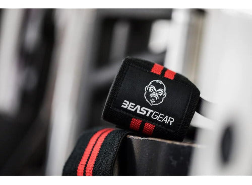 Beast Gear Wrist Wraps Para Levantamiento De Pesas - Correas 3