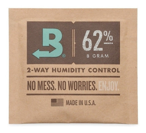 Boveda 62% 8gr. Humidity Regulator Indoor 0800 Grow 1