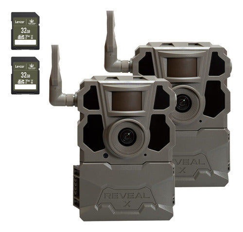 Tactacam Reveal X Gen 2.0 LTE Trail Camera (2 Units) 0