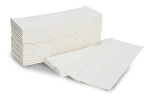 ENVASEC White Intercalated Towels for Hands X 2500 Units 2