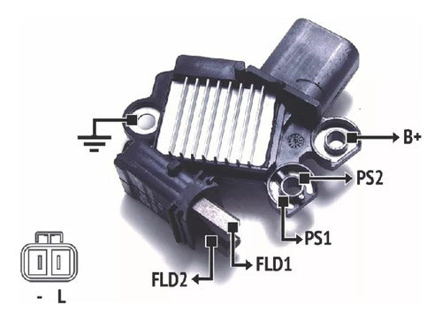 Regulador De Voltaje Alternador T.valeo Rnv 439295 0