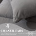 Cosybay Down Alternative Comforter (dark Grey, Queen)- All S 3