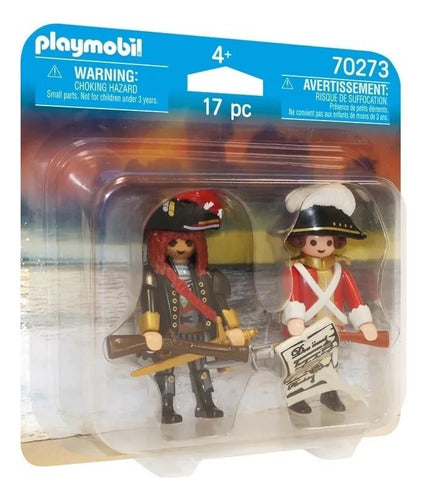 Playmobil Duo Pack Pirate and Soldier Int 70273 Original Intek 0